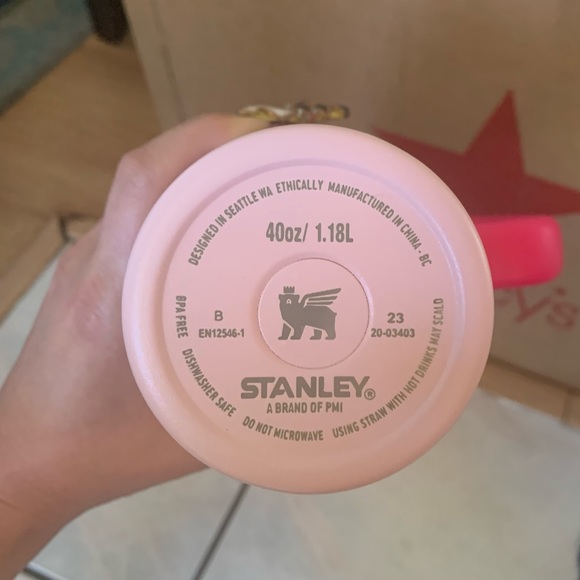 STANLEY Pink Cup with Straw 40oz LIMITED EDITION - Picture 7 of 7